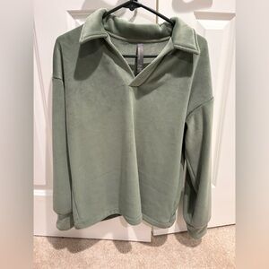 Mondetta Sage Green Pullover Super Soft Size M 🍃